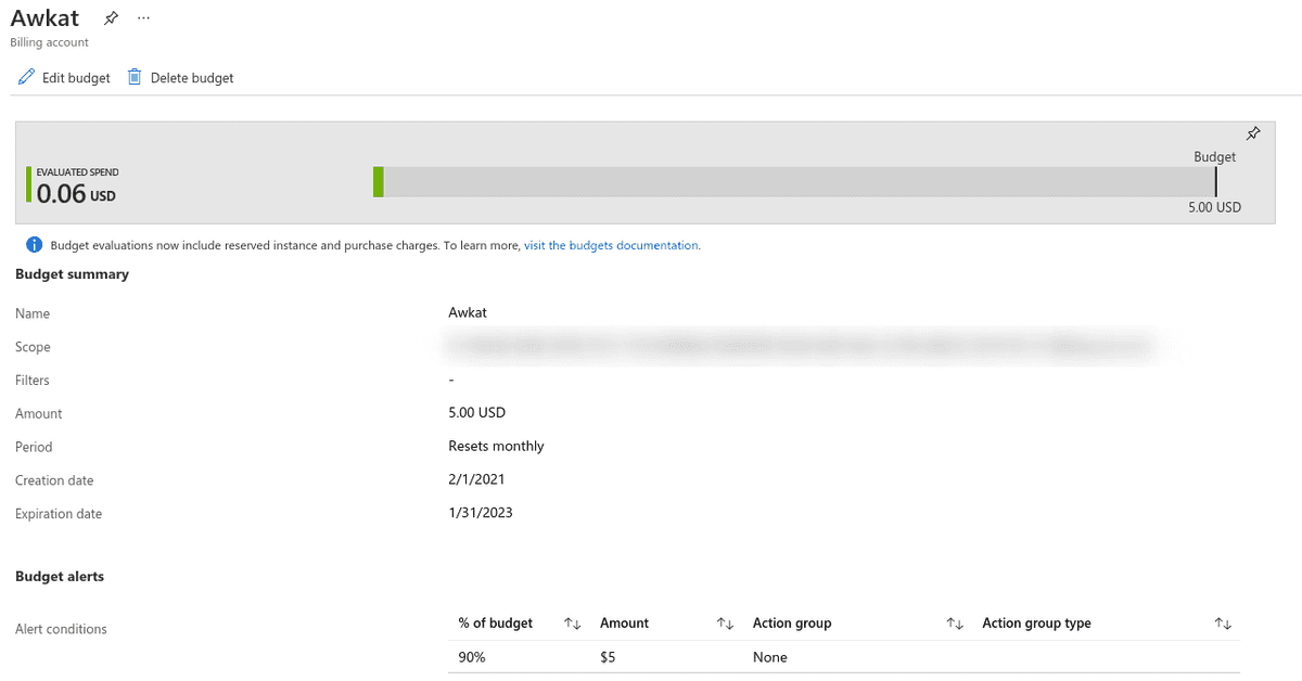 Azure Cost Management